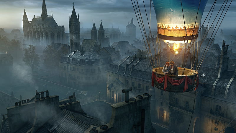 Assassin's Creed: Unity, fantasy, city