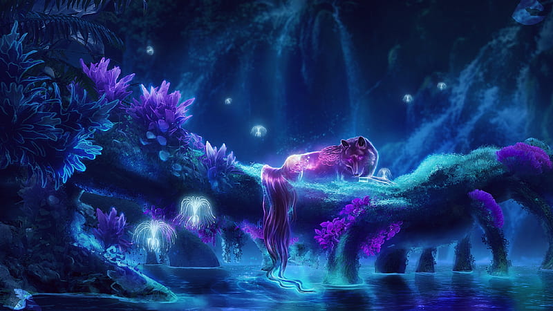 night fantasy art