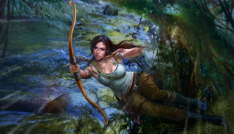 Tomb Raider Arts, tomb-raider, games, xbox-games, ps-games, pc-games, artwork, HD wallpaper