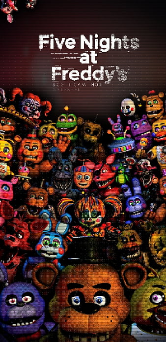 FNaF SB, blood, logo, squad, HD phone wallpaper