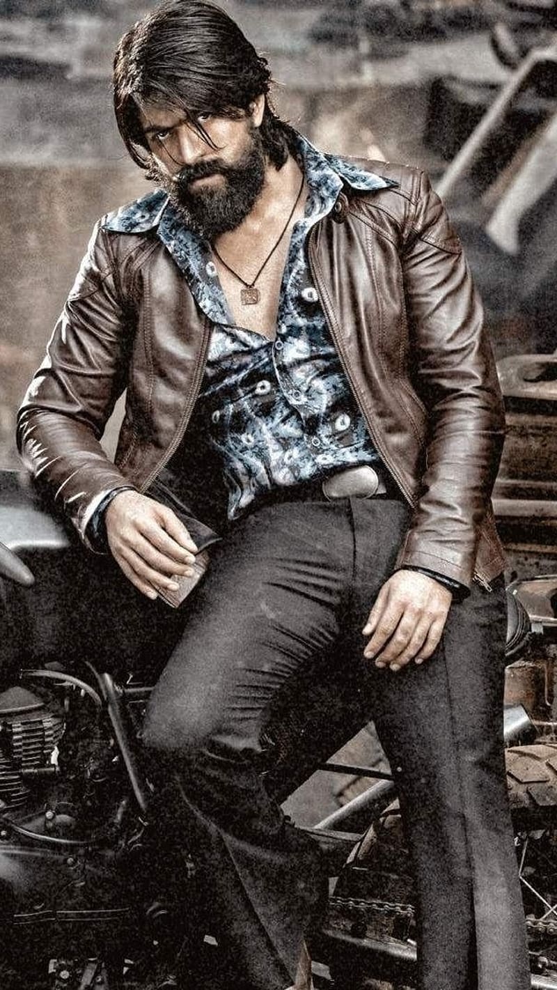 K G F Yash With Motorcycle, k g f, yash with motorcycle, HD phone wallpaper  | Peakpx