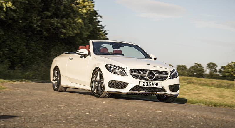 2017 Mercedes-Benz C-Class C220 d Cabriolet (UK-Spec, Diesel) - Front ...