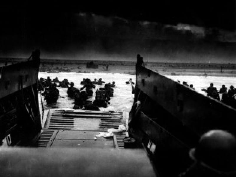 Normandy Invasion, d day, world war 2, june 6, day, d, HD wallpaper