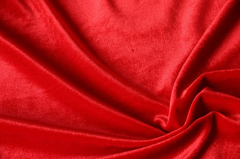 red velvet, red, velvet, material, texture, HD wallpaper