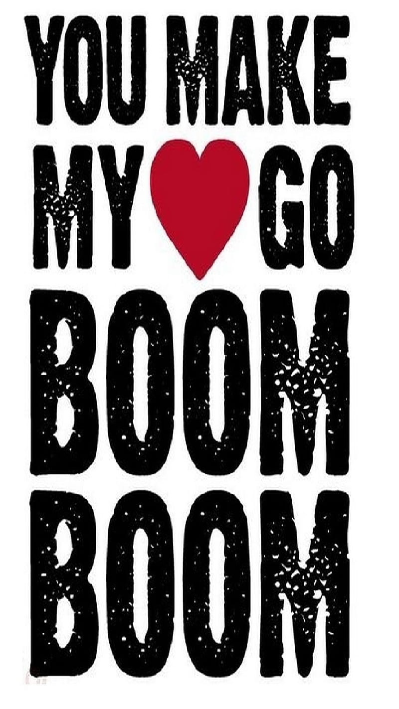 BOOM BOOM, candle, heart, letter, light, lights, love, my, play, red, you, HD phone wallpaper