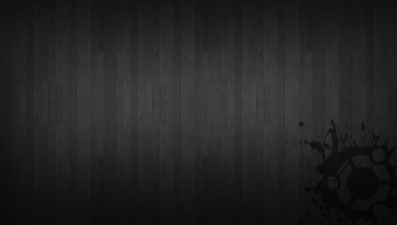 Black New NoobsLab Ubuntu, pure black background HD wallpaper