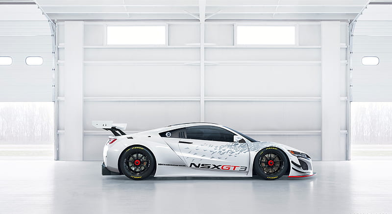 2017 Acura NSX GT3 Racecar, HD wallpaper