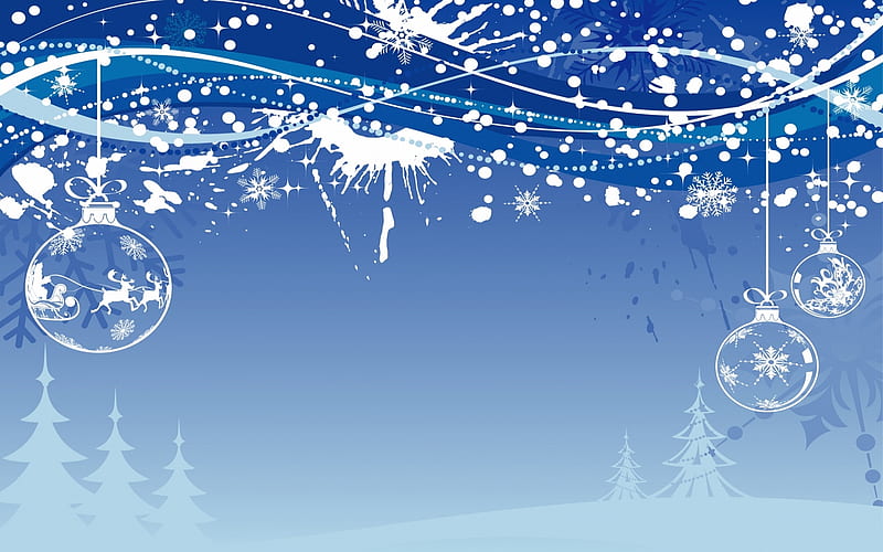winter wonderland 1680x1050 jpg, desenho, fun, blue, winter, HD wallpaper