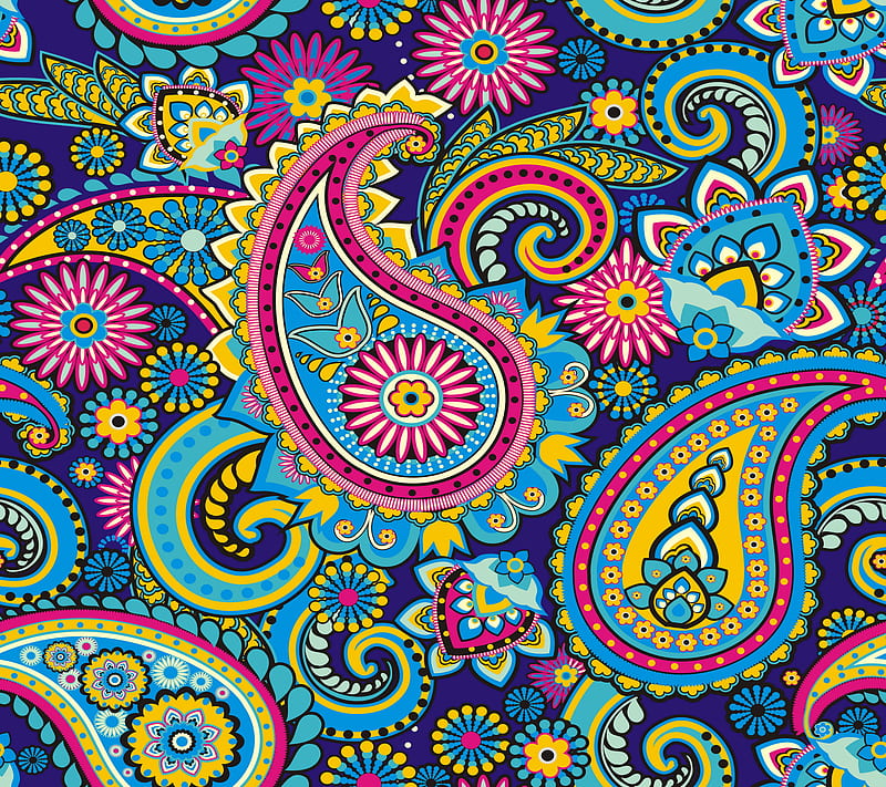 Paisley Mix, art, colorful, colors, desenho, mix, paisley, patterm, texture, HD wallpaper