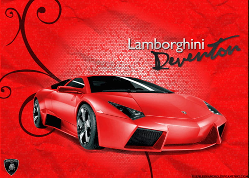Lamborghini Reventon 4, powerful, perfect, exterior modifications, menacing power, extreme power and precise functionality, HD wallpaper