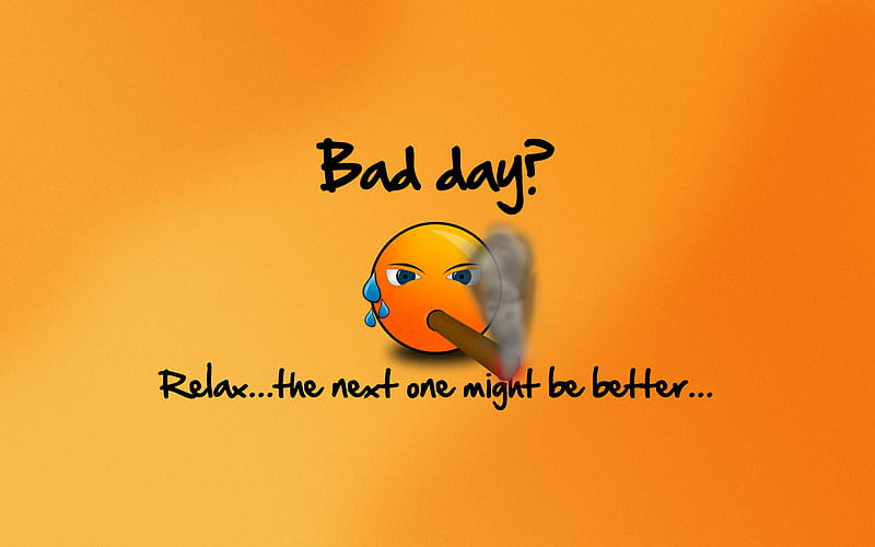 Bad Days, funny, entertainment, people, HD wallpaper