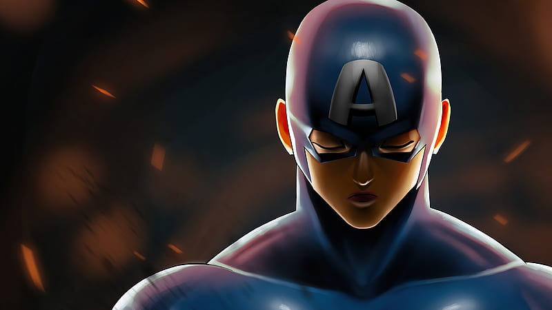 Captain America 2020 Art , captain-america, superheroes, artwork, artist, artstation, HD wallpaper