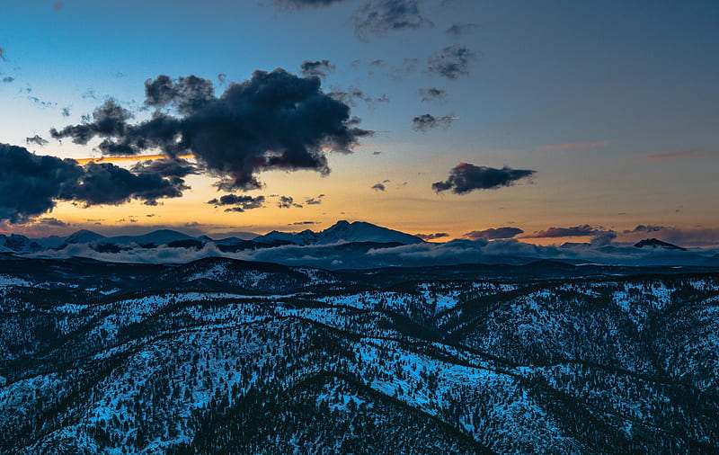 Longs Peak Colorado, HD wallpaper