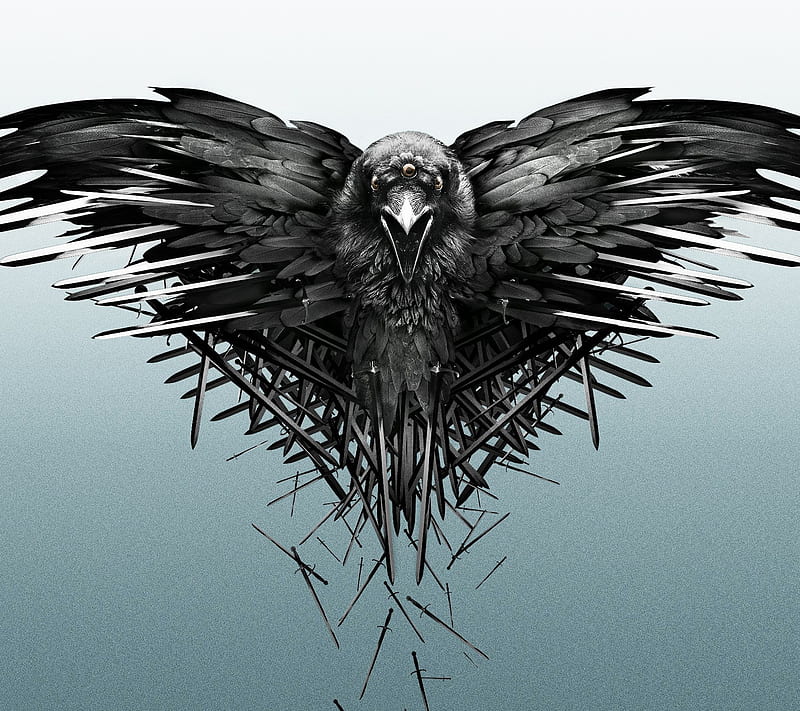 Game of thrones, canary, crow, got, HD wallpaper