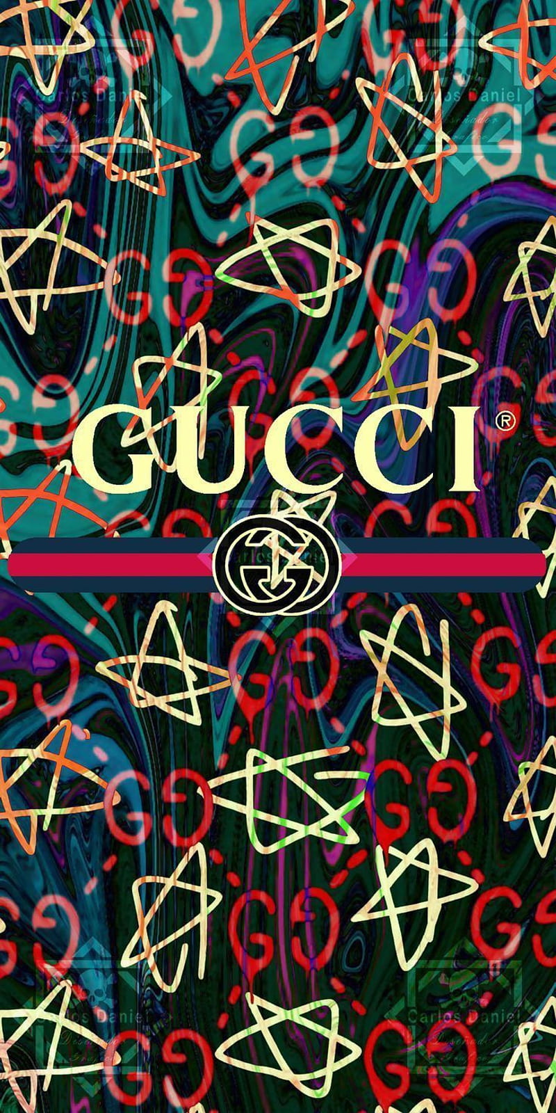 Gucci 2, gucci, logo, logos, brand, marcas, HD phone wallpaper