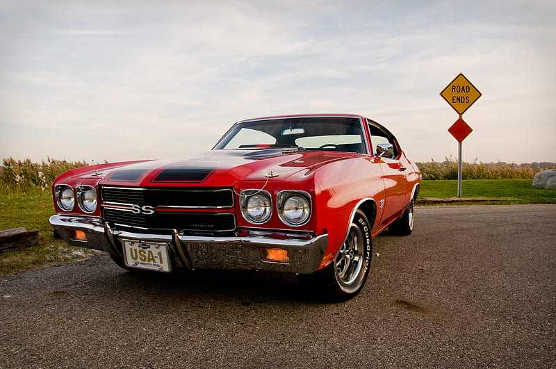 1970 Chevrolet Chevelle SS, Chevrolet, Vintage, Chevelle, SS, 1970, classic, muscle car, HD wallpaper