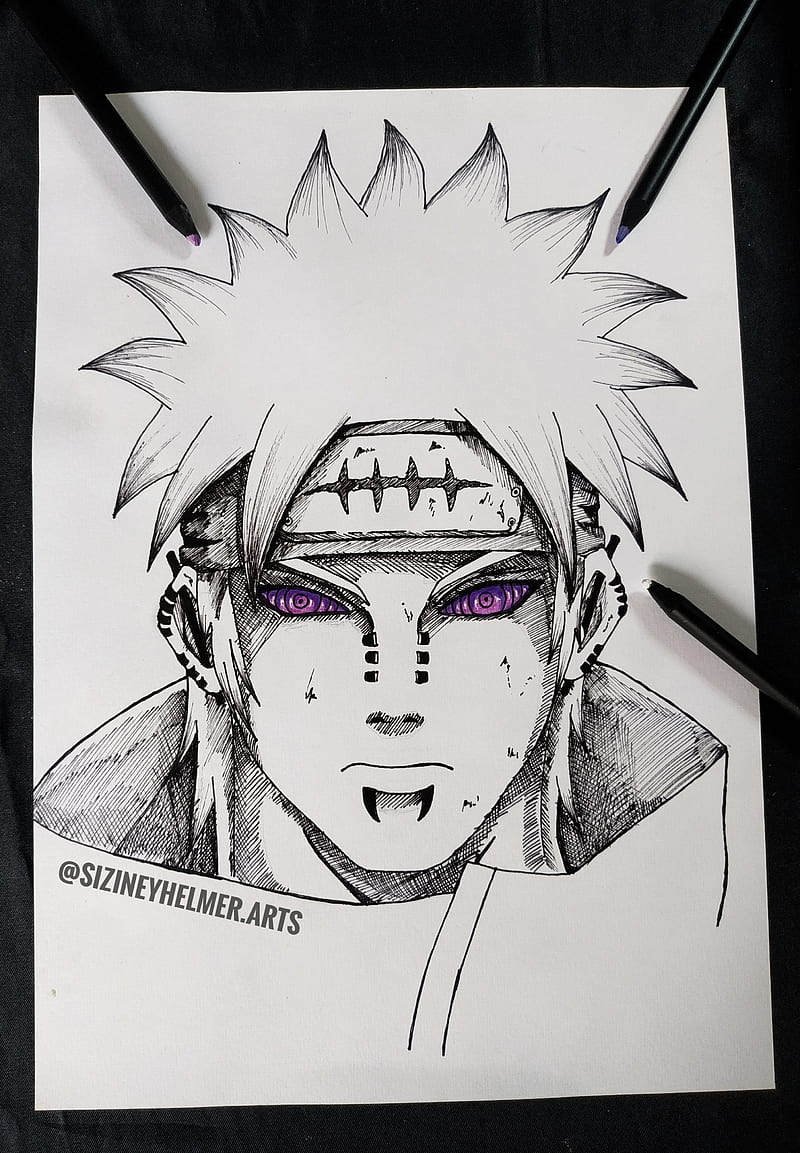 Como Desenhar o Naruto ( Shippuden)