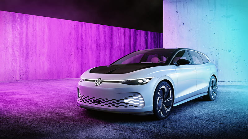 Volkswagen ID Space Vizzion 2019 4, HD wallpaper
