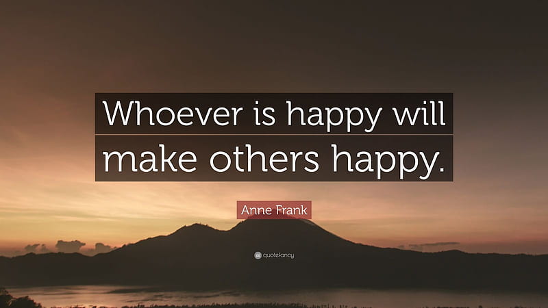 Anne Frank Quote, frank, anne, happy, quote, HD wallpaper