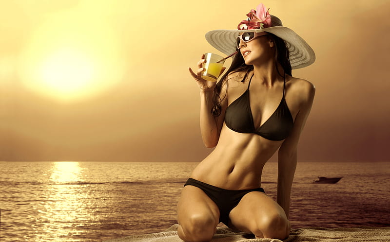 Summer Time Sun Sunny Bonito Woman Sea Beach She Sand Beauty Face Hd Wallpaper Peakpx