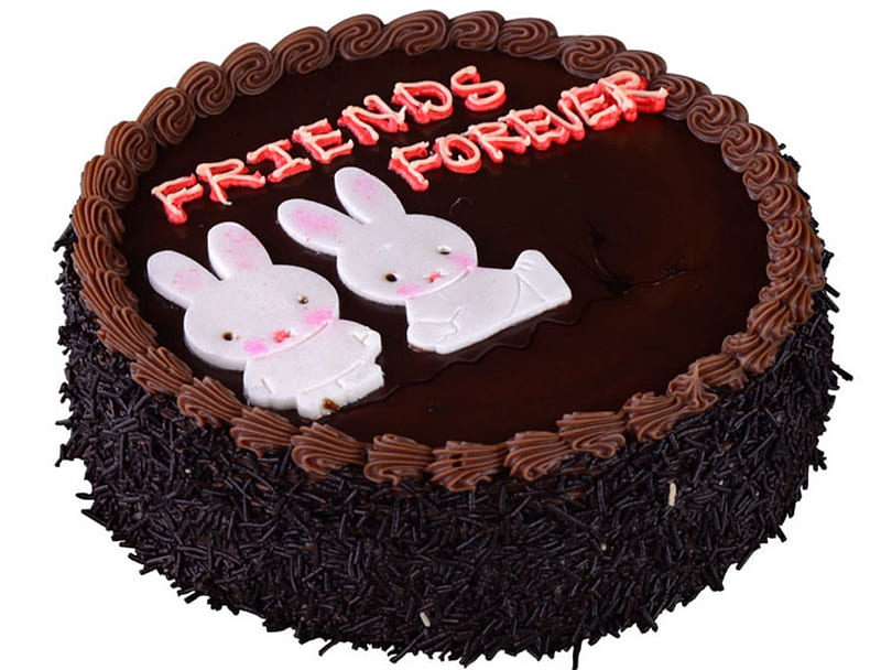 Amigos para siempre pastel, pastel, siempre, amigos, delicioso, dulce,  chocolate, Fondo de pantalla HD | Peakpx