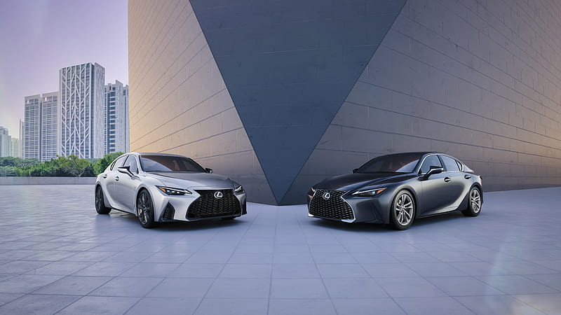 Lexus, Lexus IS, Black Car, Car, Luxury Car, Silver Car, HD wallpaper