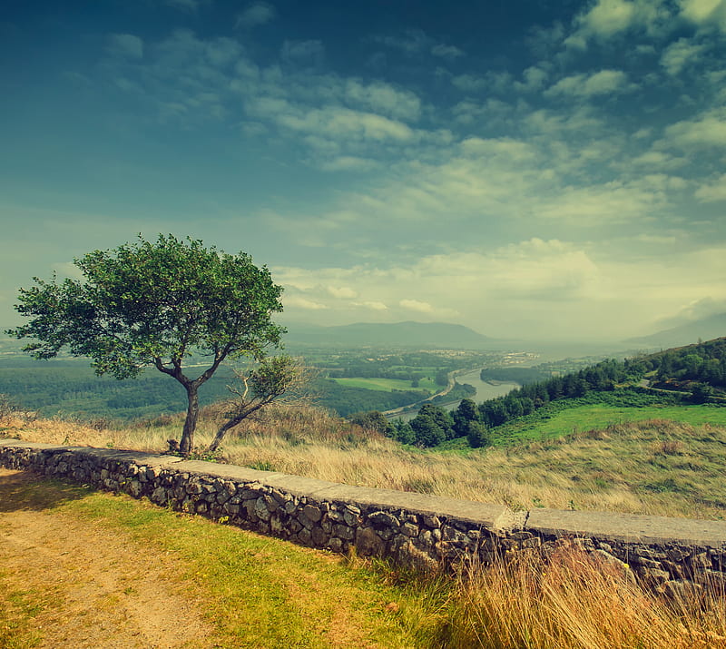 Carlingford, ireland, landscape, HD wallpaper