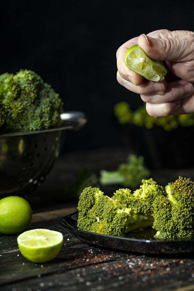 broccoli and lime, HD phone wallpaper