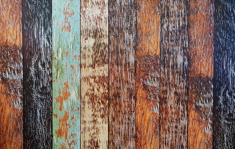 Assorted-colored Wooden Planks, HD wallpaper