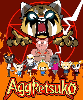 Aggretsuko Animated Series Hd Matte Finish Poster Paper Print  Animation   Cartoons posters in India  Buy art film design movie music nature and  educational paintingswallpapers at Flipkartcom