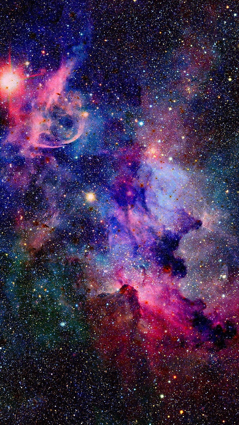 Galaxy, colorful, space, universe, HD phone wallpaper
