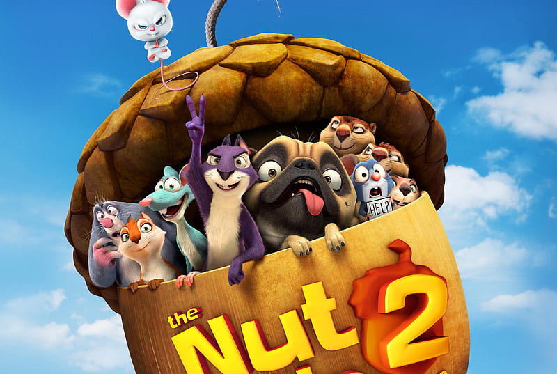 The Nut Job 2 , the-nut-job-2, movies, animated-movies, 2017-movies, HD wallpaper