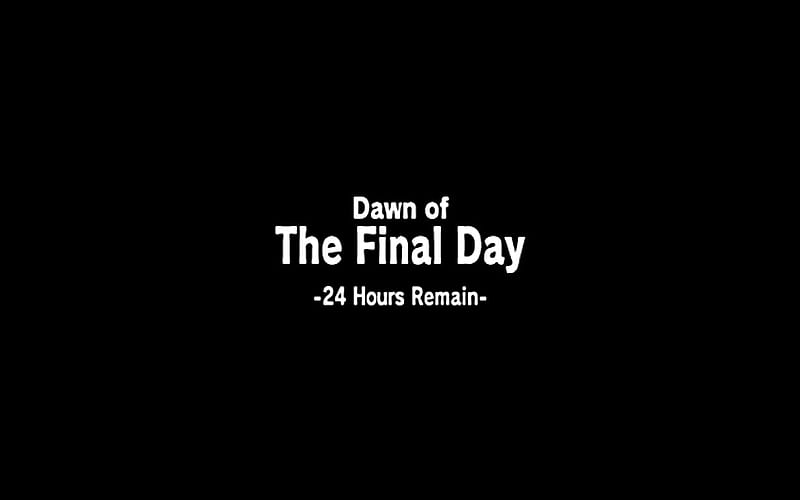 Dawn of the final day, end, numbers, dawn, time, HD wallpaper