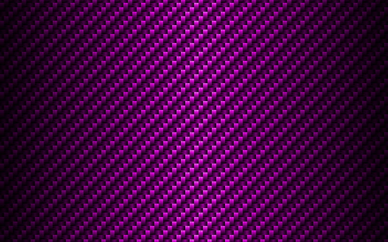 violet carbon background carbon patterns, violet carbon texture, wickerwork textures, creative, carbon wickerwork texture, lines, carbon backgrounds, violet backgrounds, carbon textures, HD wallpaper