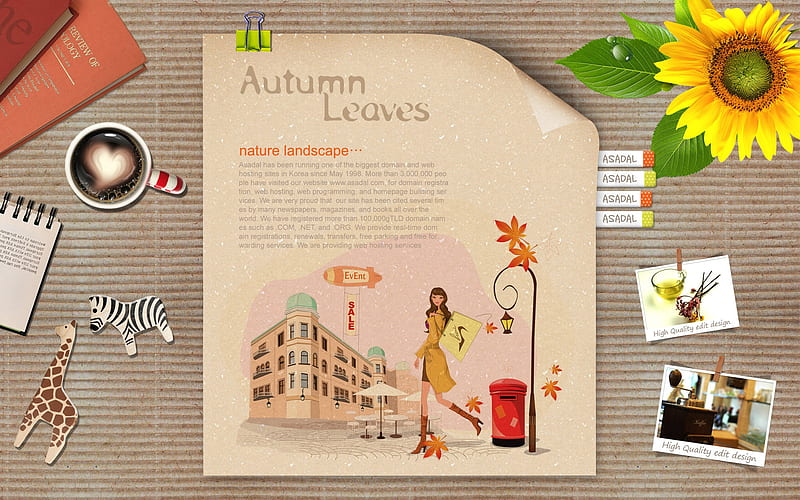 Art and Design Creative Design Autumn and Fashion 7018, HD wallpaper