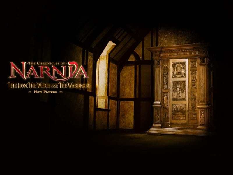 chroniles of narnia the lion the witch and the wardrobe, wardrobe, witch, narnia, lion, HD wallpaper