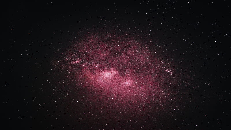 stars, nebula, galaxy, space, dark, HD wallpaper