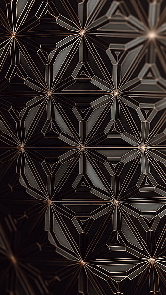 Profile Geometric wallpaper in charcoal  copper  Geometric wallpaper  living room Geometric wallpaper Wall decor living room