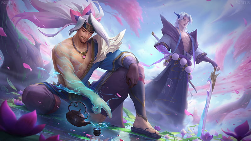 Yasuo and Yone League Of Legends, HD wallpaper