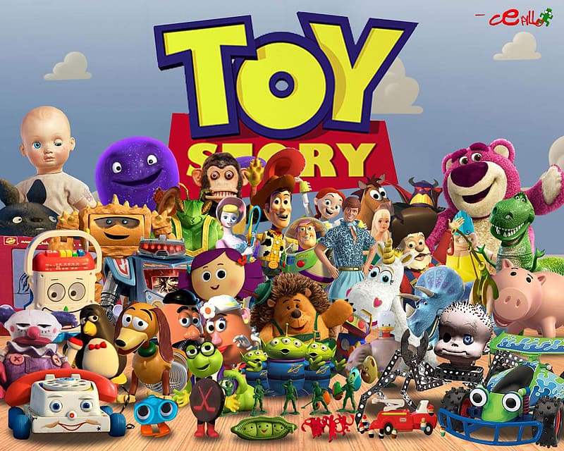 Toy Story, Barbie, Movie, Buzz Lightyear, Toy Story 3, Jessie (Toy Story), Mr Potato Head (Toy Story), Woody (Toy Story), Bo Peep, Bullseye (Toy Story), Hamm (Toy Story), Lenny The Binoculars, Mrs Potato Head (Toy Story), Stinky Pete, Toy Story 2, Wheezy (Toy Story), Zurg (Toy Story), Rex (Toy Story), Lots O' Huggin' Bear, Aliens (Toy Story), Ducky (Toy Story), Bookworm (Toy Story), Dolly (Toy Story), Chatter Telephone (Toy Story), Etch A Sketch, Big Baby (Toy Story), Buttercup (Toy Story), Mr Mike (Toy Story), Mr Pricklepants (Toy Story), Peas In A Pod, Rocky Gibraltar, Sergeant (Toy Story), Trixie (Toy Story), Babyface (Toy Story), Chuckles The Clown, Chunk (Toy Story), Monkey (Toy Story), HD wallpaper