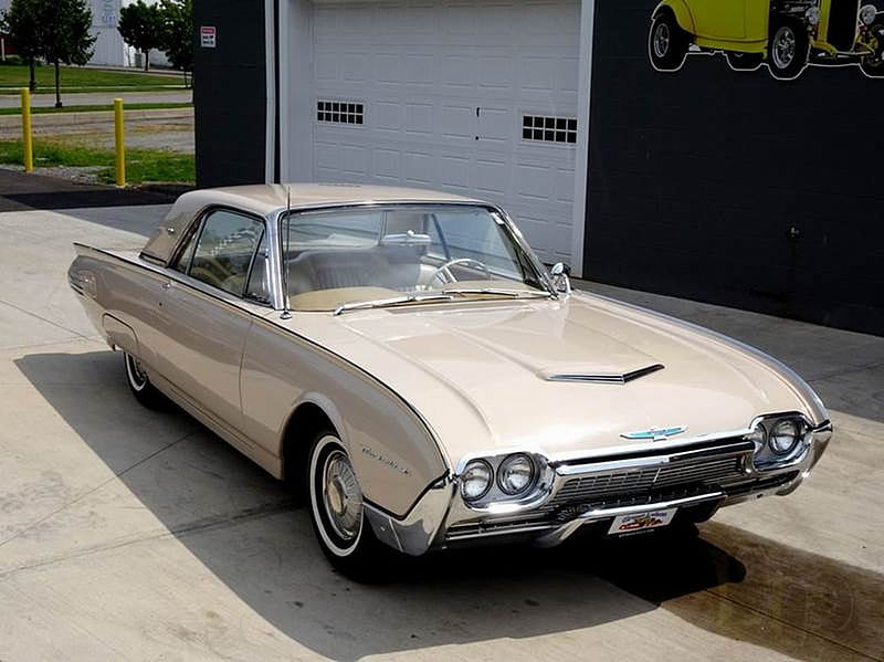 1961 Ford Thunderbird 2-Doors Hardtop, Old-Timer, Ford, 2-Doors, Car, Muscle, Thunderbird, Hardtop, HD wallpaper