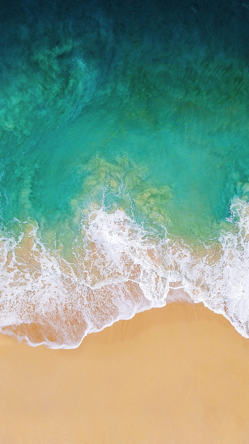 Dilipsingh6181, apple, beach, iso, ocean, phone, HD phone wallpaper