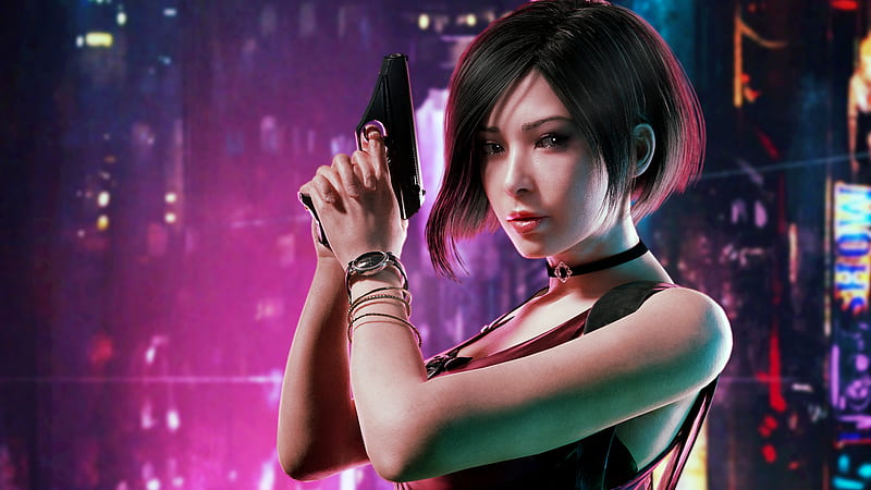 Resident evil 2, ada wong, short hair, Games, HD wallpaper