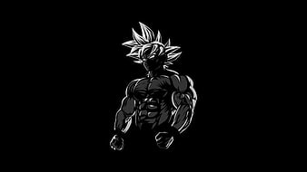 Son Goku, anime, black, dragon ball, god, green, hero, son goku, strong, HD  wallpaper | Peakpx