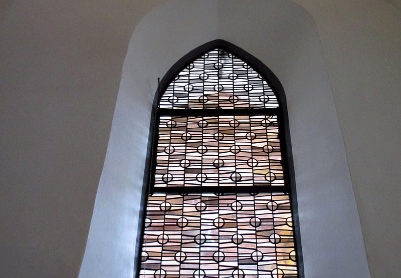 Window in church, art, graphy, window, church, abstract, HD wallpaper