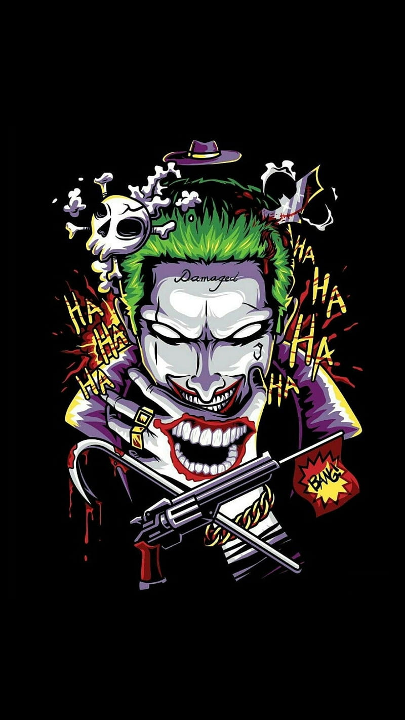 Joker, army, ball, clans, clash, dragon, military, punk, super, us, HD phone wallpaper
