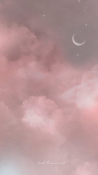 Pink aesthetic, clouds, cute, glitter, hello kitty, pastel, soft, HD ...
