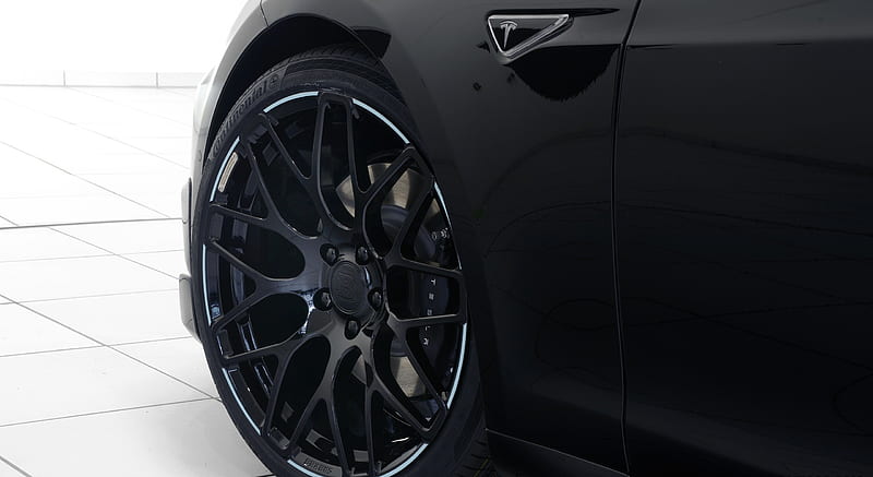 2015 BRABUS ZERO EMISSION based on Tesla Model S - Wheel , car, HD wallpaper