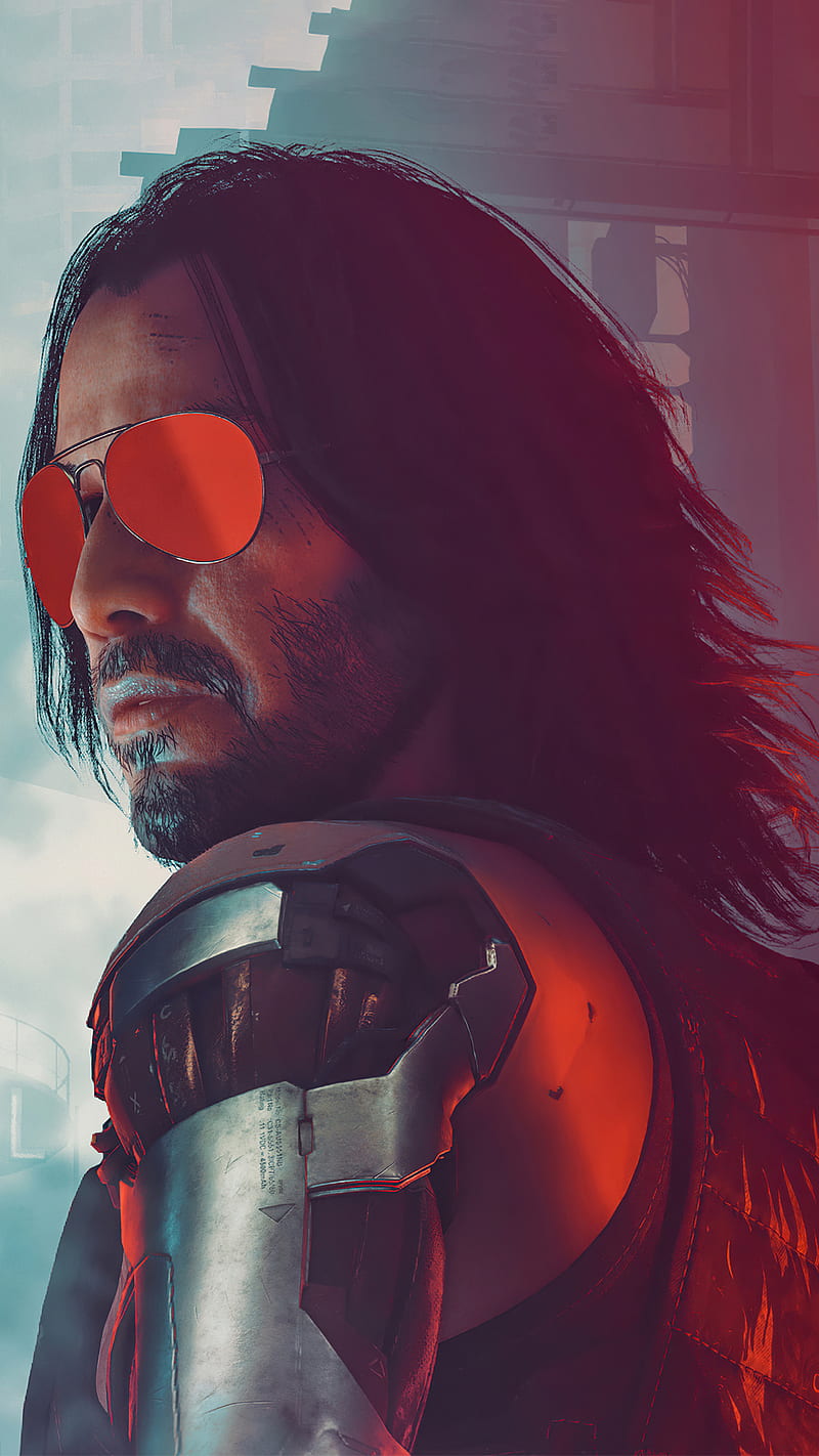 Phone Cyberpunk 2077, cyberpunk amoled HD phone wallpaper