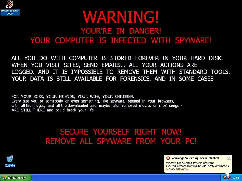 WARNING! COMPUTER VIRUS!, security, warning, computer, internet, virus, HD wallpaper